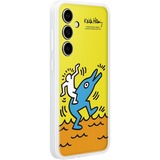 SAMSUNG Coque personnalisable Keith Haring pour Galaxy S24 FE, Housse smartphone Jaune, Housse, Samsung, Galaxy S24 FE, 17 cm (6.7"), Jaune