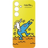 SAMSUNG Coque personnalisable Keith Haring pour Galaxy S24 FE, Housse smartphone Jaune, Housse, Samsung, Galaxy S24 FE, 17 cm (6.7"), Jaune