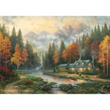 Schmidt Spiele Thomas Kinkade Studios: Soir d'automne au lac, Puzzle 