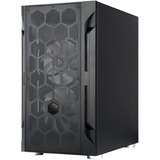 SilverStone FARA H1M PRO Micro Tower Noir boîtier midi tower Noir | 3x USB-A | RGB | Window