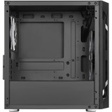SilverStone FARA H1M PRO Micro Tower Noir boîtier midi tower Noir | 3x USB-A | RGB | Window