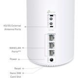 TP-Link Deco X50-4G Bi-bande (2,4 GHz / 5 GHz) Wi-Fi 6 (802.11ax) Blanc 3 Interne, Routeur Blanc, Blanc, Interne, Routeur maillé, ≤20 dBm (2.4GHz); ≤23 dBm (5GHz), Bi-bande (2,4 GHz / 5 GHz), Wi-Fi 6 (802.11ax)