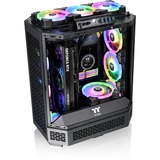 Thermaltake The Tower 600 boîtier midi tower Noir | 4x USB-A | 1x USB-C | Verre Trempé