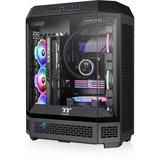 Thermaltake The Tower 600 boîtier midi tower Noir | 4x USB-A | 1x USB-C | Verre Trempé