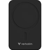 Verbatim Batterie Externe Charge 'n' Go Essentials, Powerbank Noir, 20000 mAh, Quick Charge 3.0, Recharge sans fil, 50 W, Noir