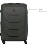 Wenger Prymo Large, valise coque, Valise à roulettes Anthracite