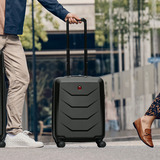 Wenger Prymo Large, valise coque, Valise à roulettes Anthracite