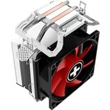Xilence A402 Processeur Refroidisseur 9,2 cm Noir, Rouge, Argent Refroidisseur CPU Refroidisseur, 9,2 cm, 600 tr/min, 2200 tr/min, 23,8 dB, 65,4 cfm