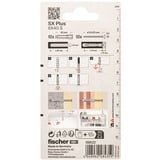 fischer Cheville SX Plus 8x40 S K Gris clair