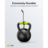 goobay Câble Toslink Plus Noir/Argent