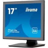 iiyama ProLite T1732MSC-B1SAG écran plat de PC 43,2 cm (17") 1280 x 1024 pixels Full HD LED Écran tactile Dessus de table Noir Moniteur Noir (Mat), 1x DisplayPort, 1x HDMI, 1x VGA, 43,2 cm (17"), 1280 x 1024 pixels, Full HD, LED, 5 ms, Noir