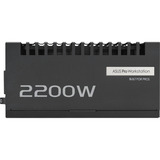 ASUS ASUS ASUS-PRO-WS-2200P alimentation modulaire 2200 watt Noir, 2x 12V-2x6