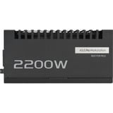 ASUS Pro WS Platinum alimentation modulaire 2200 watt Noir, 2x 12V-2x6