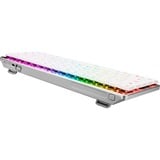 ASUS ROG Falchion RX Low Profile clavier Gaming USB + RF Wireless + Bluetooth QWERTZ Blanc Blanc, Layout DE, ROG RX Red, Avec fil &sans fil, USB + RF Wireless + Bluetooth, Interrupteur à clé optique, QWERTZ, LED RGB, Blanc