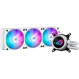 ASUS ROG STRIX LC III 360 ARGB White Edition, Watercooling Blanc, Connecteur de ventilateur PWM 4 broches