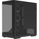 Aerocool  boîtier midi tower Noir | 2x USB-A | 1x USB-C | RGB | Window