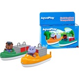 Aquaplay Bateau porte-conteneurs et de transport, Jeu véhicule Multicolore