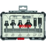 Bosch 2607017468 Jeu d'embouts 6 pièce(s), Fraise Jeu d'embouts, 6 mm, 6 pièce(s), 51, 55, 54, 56, 65, 65 mm, 10, 13, 13, 16, 25, 25 mm, 19, 25, 25, 35, 13, 16 mm