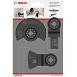 Bosch 2 608 662 342 fourniture de ponçage et de meulage rotatif Vitrocéramique, Béton Kit d'accessoires, Jeu de lames de scie Kit d'accessoires, Vitrocéramique, Béton, Bosch, Noir, 3 pièce(s)