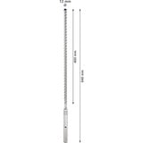 Bosch Expert Foret SDS Max-8X, Perceuse Marteau perforateur, Hammer drill bit, 1,2 cm, 540 mm, Béton, pierre, 40 cm