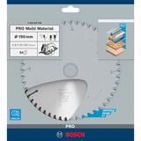 Bosch Lame de scie circulaire PRO Multi Material, Ø 190mm, 54 dents 