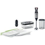 Bosch MSM6S20B 0,6 L Mélangeur par immersion 1000 W Noir, Argent, Batteur électrique Acier inoxydable/Noir, Mélangeur par immersion, 0,6 L, Fonction d'impulsion, 1000 W, Noir, Argent