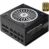 Chieftronic Chieftronic PowerUp unité d'alimentation d'énergie 650 W 20+4 pin ATX ATX Noir Noir, 650 W, 100 - 240 V, 47 - 63 Hz, 10 A, Actif, 100 W