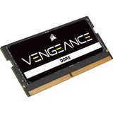 Corsair Vengeance CMSX32GX5M1A4800C40 module de mémoire 32 Go 1 x 32 Go DDR5 4800 MHz Noir, 32 Go, 1 x 32 Go, DDR5, 4800 MHz, 262-pin SO-DIMM