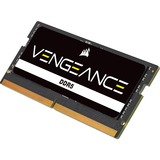 Corsair Vengeance DDR5 32 Go DDR5-4800 (1x 32 Go) mémoire PC portable Noir, CMSX32GX5M1A4800C40, SO-DIMM
