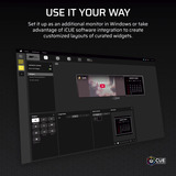 Corsair  14.5" Moniteur UltraWide tactile gaming  Noir