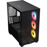 Corsair  boîtier midi tower Noir | 1x USB-A | 1x USB-C | Window