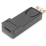 Digitus Adaptateur DisplayPort > HDMI Noir