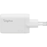 Digitus Chargeur USB GaN 67W, 2x USB-C, 1x USB-A 2x USB-C, 1x USB-A