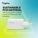 Digitus Chargeur USB GaN 67W, 2x USB-C, 1x USB-A 2x USB-C, 1x USB-A