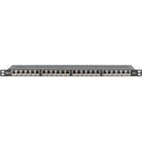 Digitus Panneau de brassage haute densité CAT 6A, classe E, 24 ports Noir