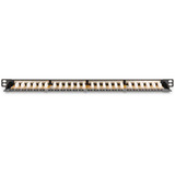 Digitus Panneau de brassage haute densité CAT 6A, classe E, 24 ports Noir