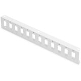 Digitus Plaque d'adaptation pour Unibox fibre optique pour montage mural, Cache Gris clair