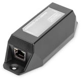 Digitus Répéteur Gigabit Ethernet PoE+, 802.3at 22 W, Répéteur PoE Noir
