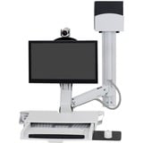 Ergotron StyleView Combo, Support mural Blanc