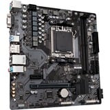 GIGABYTE B650M S2H carte mère socket AM5 Noir/gris