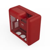 HYTE  boîtier midi tower Rouge | 2x USB-A | 1x USB-C | Window