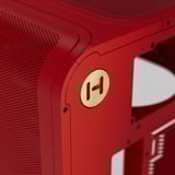 HYTE  boîtier midi tower Rouge | 2x USB-A | 1x USB-C | Window