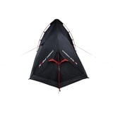 High Peak Tente maison Minitramp 2 Noir/Rouge