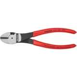 KNIPEX 74 01 180 pince Pinces coupantes diagonales, Tenailles de cran Rouge, Pinces coupantes diagonales, Sulfate de chondroïtine, Plastique, Rouge, 18 cm, 241 g