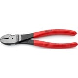 KNIPEX 74 01 180 pince Pinces coupantes diagonales, Tenailles de cran Rouge, Pinces coupantes diagonales, Sulfate de chondroïtine, Plastique, Rouge, 18 cm, 241 g