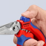 KNIPEX 95 05 20 SB, Sécateur Rouge/Bleu