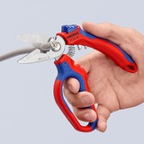 KNIPEX 95 05 20 SB, Sécateur Rouge/Bleu