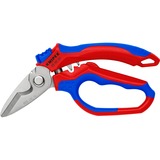 KNIPEX Cisaille d'électricien coudée, Sécateur Rouge/Bleu