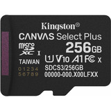 Kingston SDCS3/256GBSP, Carte mémoire Noir