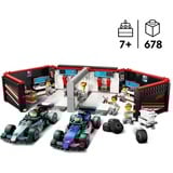 LEGO City - Garage F1 avec Mercedes-AMG et Alpine, Jouets de construction 60444